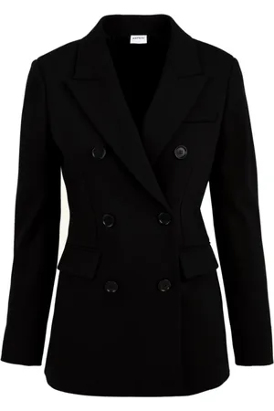 Aspesi Femme, Manteaux, Noir, Taille: 38 FR Manteau croisé