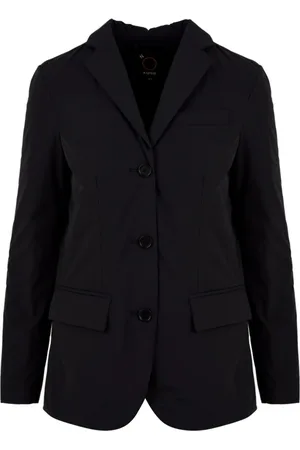 Aspesi Femme, Vestes, Bleu, Taille: 36 FR Blazer Bleu avec Fermeture Boutonnée sur le Devant