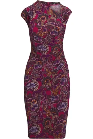 Ralph Lauren Femme, Robes, Multicolore, Taille: 38 FR Robe fourreau