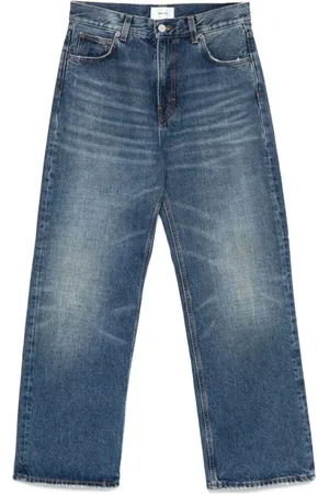 haikure Femme, Jeans, Bleu, Taille: W27 Jean Droit Bleu Indigo