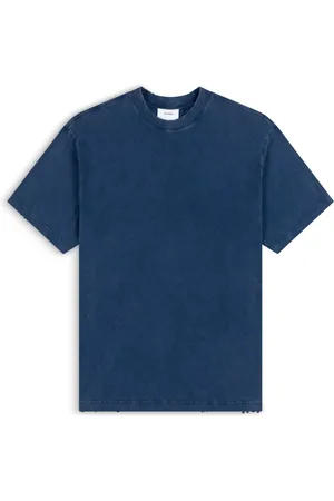 Axel Arigato Homme, Tops, Bleu, Taille: M T-Shirt Optic Distressed