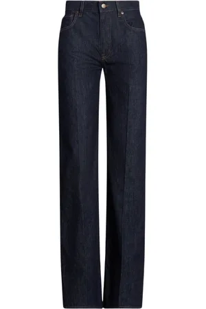 Ralph Lauren Femme, Jeans, Bleu, Taille: 42 FR Jean Large