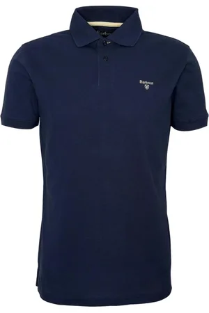 Barbour Homme, Tops, Bleu, Taille: XL Polo de sport léger