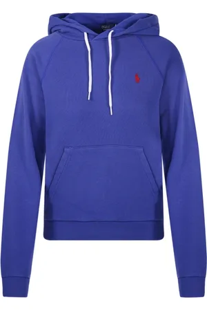 Ralph Lauren Femme, Sweatshirts et sweats à capuche, Bleu, Taille: 38 FR Sweat à Capuche Graphic Royal