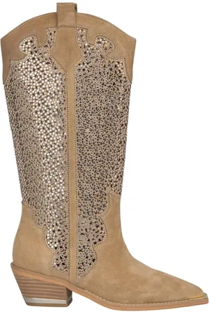 Alma en Pena Femme, Chaussures, , Taille: 40 EU Botte ajourée avec perles
