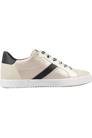 Geox Femme, Chaussures, Jaune, Taille: 39 EU Baskets Mode