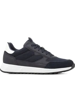 Geox Homme, Chaussures, Bleu, Taille: 42 EU Molveno Baskets