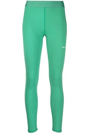 Ralph Lauren Femme, Pantalons, Vert, Taille: 40 FR Legging 7/8 Cheville