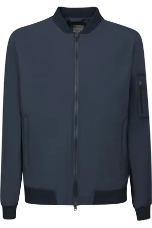 HERNO Homme, Vestes, Bleu, Taille: XL Blouson aviateur bleu