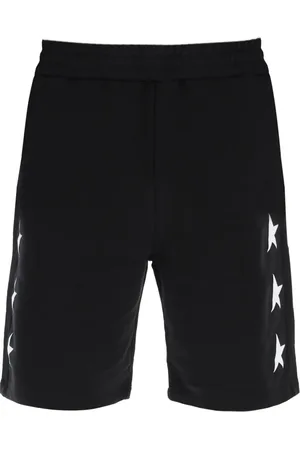 Golden Goose Homme, Shorts, Noir, Taille: S Diego Star Short Pantalons de survêtement