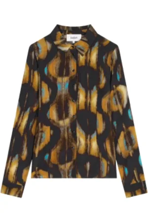 Bash Femme, Blouses et Chemises, Multicolore, Taille: 38 FR Chemisier Fluide Imprimé