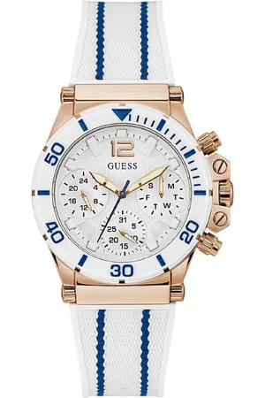 Guess Femme, Accessoires, Blanc, Taille: ONE Size Montre Co-Pilot
