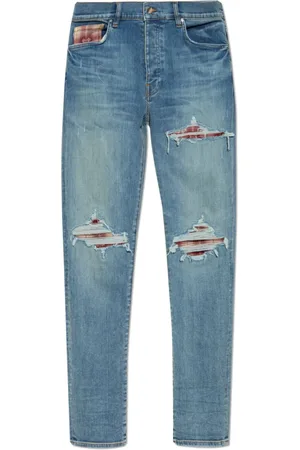 AMIRI Homme, Jeans, Bleu, Taille: W33 L34 Jeans avec patchs