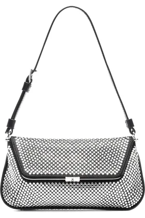 Amina Muaddi Femme, Sacs, Noir, Taille: ONE Size Sac à bandoulière noir Style C9B352142