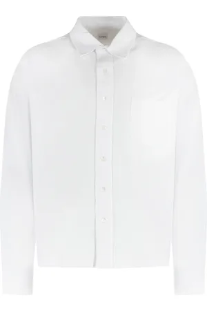 Aspesi Homme, Chemises, Blanc, Taille: S Chemise Classique en Coton