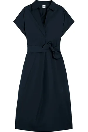 Aspesi Femme, Robes, Bleu, Taille: 36 FR Robe Longue en Coton
