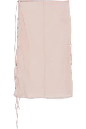 Low Classic Femme, Jupes, Rose, Taille: 40 FR Jupe Rose Clair avec Latéral