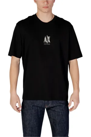 Armani Exchange Homme, Tops, Noir, Taille: M Sous-vêtements en coton col rond