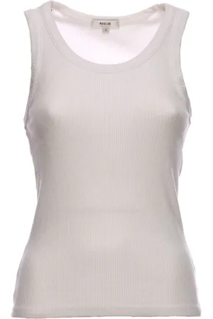 AGOLDE Femme, Tops, Blanc, Taille: 42 FR Polo blanc