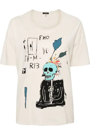 R13 Femme, Tops, , Taille: 38 FR Punk Sketch Relaxed Tee