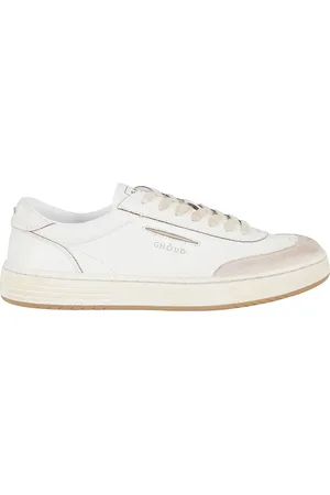 Ghoud Homme, Chaussures, Blanc, Taille: 42 EU Chaussures élégantes en cuir suédé