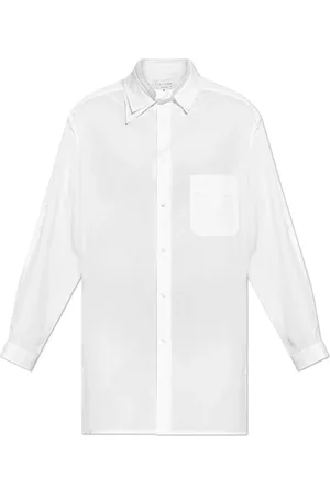 Y-3 Homme, Chemises, Blanc, Taille: L Chemise avec poche