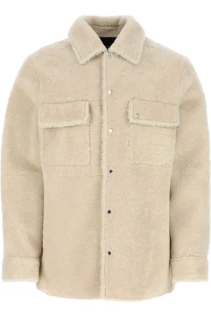 AMIRI Homme, Vestes, , Taille: M Veste en peau lainée Alabaster