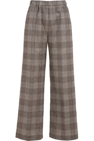 Aspesi Femme, Pantalons, Gris, Taille: 38 FR Pantalon large