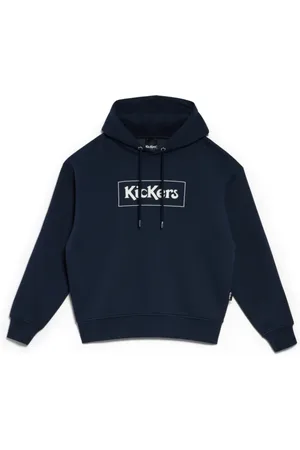 Kickers Homme, Sweatshirts et sweats à capuche, Bleu, Taille: M Sweat Casual en Coton
