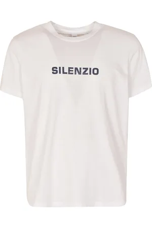 Aspesi Homme, Tops, Blanc, Taille: XL Silenzio T-shirt en Jersey de Coton Blanc