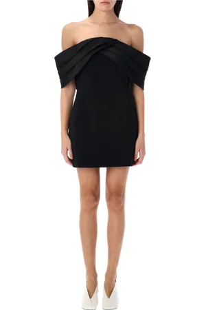 ANINE BING Femme, Robes, Noir, Taille: 36 FR Fleur Mini Robe