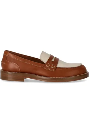 Guglielmo Rotta Femme, Chaussures, Brun, Taille: 37 EU Mocassin Pip en cuir fauve