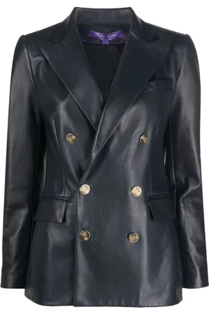 Ralph Lauren Femme, Vestes, Bleu, Taille: 38 FR Camden Lined Jacket