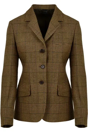 Aspesi Femme, Vestes, Jaune, Taille: 36 FR Blazer Tessuto Loro Piano