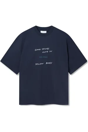 Axel Arigato Homme, Tops, Bleu, Taille: M T-Shirt Good Things