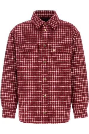AMIRI Homme, Vestes, Rouge, Taille: S Veste en Boucle Brodée