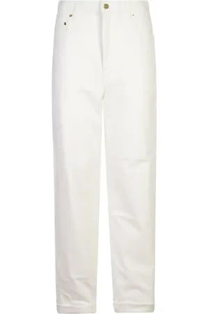 Golden Goose Femme, Jeans, Blanc, Taille: W27 Kim Dyed Bull Denim Pantalons