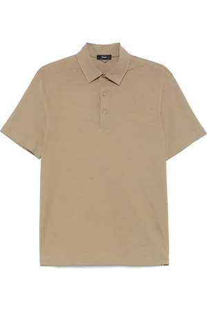 HERNO Homme, Tops, , Taille: M Polo en Jersey de Coton