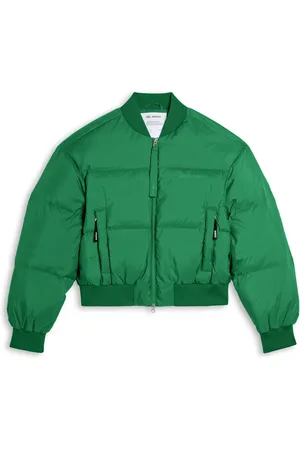 Axel Arigato Femme, Vestes, Vert, Taille: 36 FR Zoe Down Bomber Jacket
