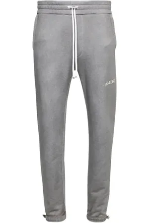 AMIRI Homme, Pantalons, Gris, Taille: L Pantalons de survêtement Aged Puff Logo