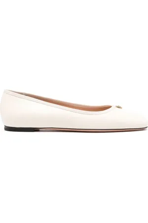 Bally Femme, Chaussures, Blanc, Taille: 38 EU Ballerines Blanc Os