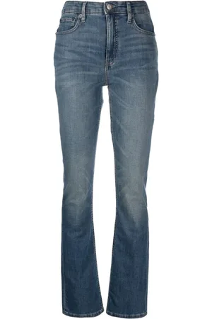 Ralph Lauren Femme, Jeans, Bleu, Taille: 40 FR Jean Boot Leg Longueur Totale