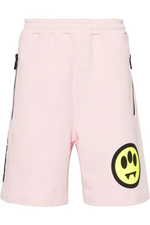 BARROW Homme, Shorts, Rose, Taille: S Shorts à Motif Visage