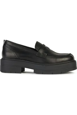 Geox Femme, Chaussures, Noir, Taille: 40 EU Mocassins Spherica EC7