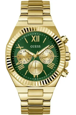 Guess Homme, Accessoires, Jaune, Taille: ONE Size Montre Multifonctionnelle