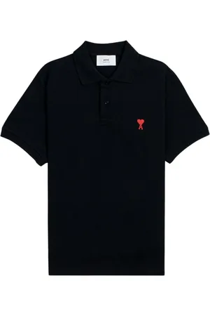 Ami Homme, Tops, Noir, Taille: L Polo