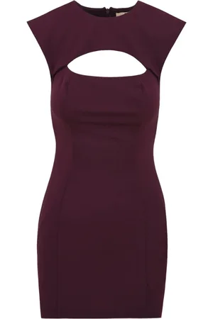 ANIYE BY Femme, Robes, Brun, Taille: 40 FR Mini Robe Rouge Noir