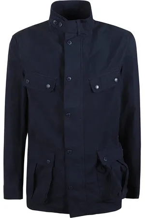 Barbour Homme, Vestes, Bleu, Taille: 2XL Veste Casual Duke Bleu Marine