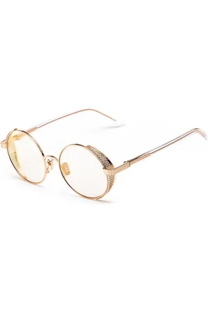 Belstaff Femme, Accessoires, Jaune, Taille: ONE Size Lunettes de soleil artisanales en acétate