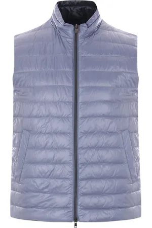 HERNO Homme, Vestes, Bleu, Taille: L Gilet Rembourré